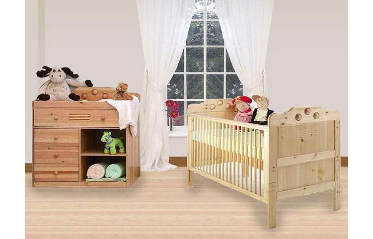 Tutti Bambini Rozana Natural 7 Piece Roomset