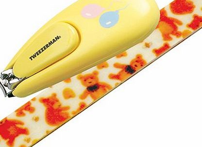 Tweezerman Manicure amp; Pedicure by Tweezerman Baby Nail Clipper with Bear File