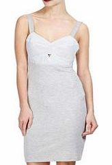 Dagmar grey marl dress