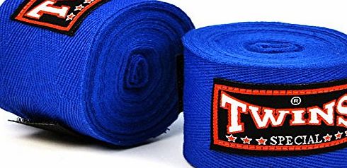 Twins Premium Cotton Boxing Hand Wraps-Twins Special (Blue)