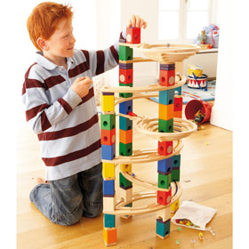 Twist Quadrilla Marble Run - Deluxe Set