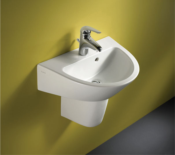 Flow 650 Basin with Semi-Pedestal