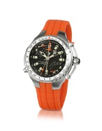 TX Technoluxury Fly Back 770 Series - Mens Orange Chrono