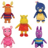 TY Backyardigans:Tasha-Uniqua-Pablo-Tyrone-Austin Full Set