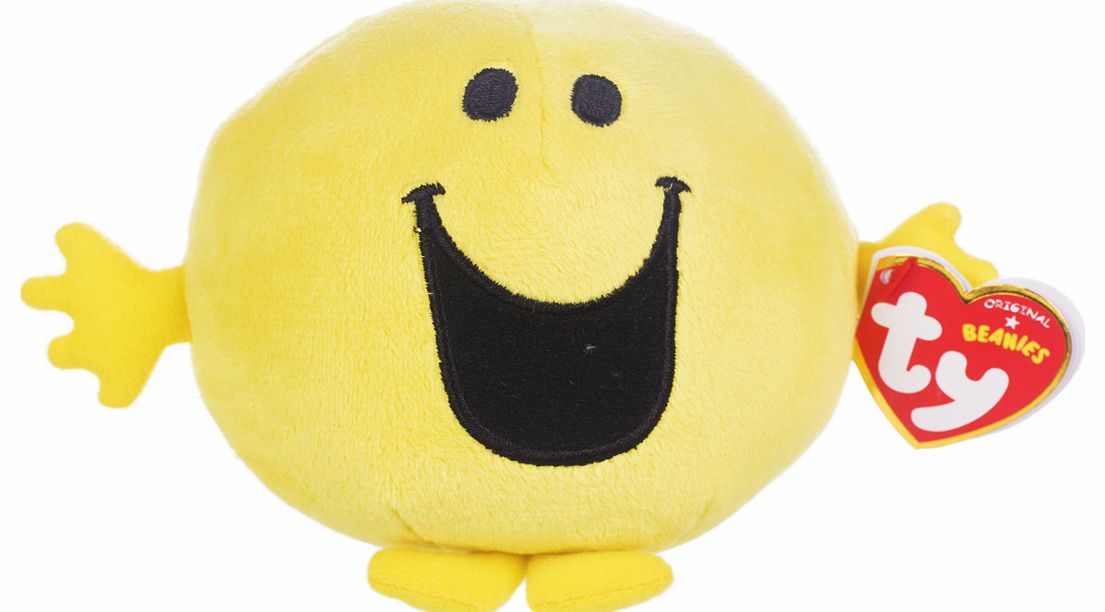 Mr Men Mr Happy Beanie En Peluche De Ty