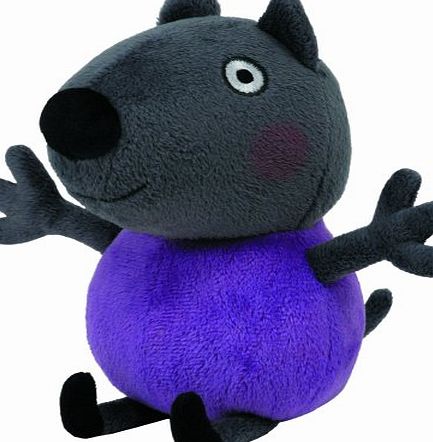 TY UK Ltd Peppa Pig Danny Dog TY Beanie, plush toys (Approximately7` tall)