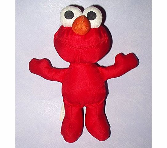 Tyco  MACHINE-WASHABLE ELMO BEANIE FROM SESAME STREET 7`` PLUSH SOFT TOY