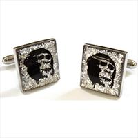 Tyler and Tyler Glitter Cheeky Chimp Cufflinks by