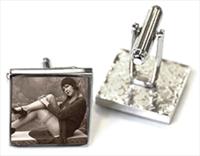 Tyler and Tyler Roxy Victorian Tease Cufflinks by