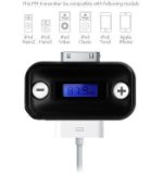 U-Bop Accessories U-Bop FM-tune Transmitter with Integrated Blue LCD Screen (Black) For Apple iPhone 4gb , 8gb , 16gb , iPhone 3G , Ipod Touch , iPod Nano , IPod Classic