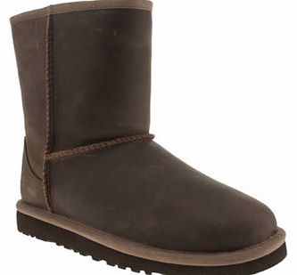 kids ugg australia tan classic short leather