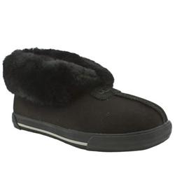 Female Lexi Suede Upper Casual in Black, Tan