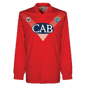 90-91 Brescia Away L/S Shirt - Grade 8