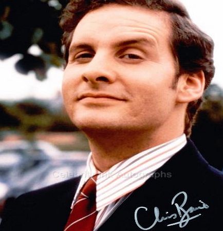 UK TV Autographs CHRIS BARRIE as Gordon Brittas - The Brittas Empire GENUINE AUTOGRAPH