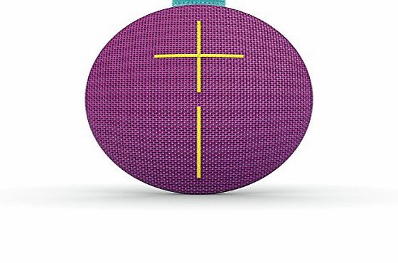 Ultimate Ears Roll Ultraportable Bluetooth Speaker, Waterproof and Shockproof - Violet