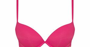 Ultimo OMG hot pink plunge bra