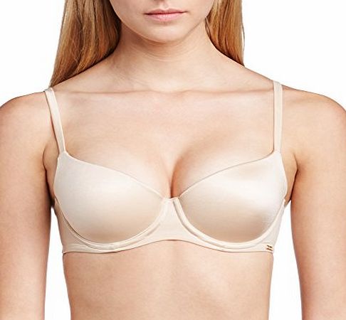 Ultimo Womens OMG Balcony Push-Up Everyday Bra, Beige (Nude), 34D