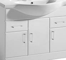 Ultra High Gloss White 750mm Bathroom Vanity