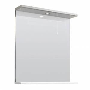 Ultra High Gloss White Beaufort 650 Mirror