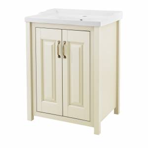 Ultra Ivory Amersham 600mm 2 Door Basin Unit