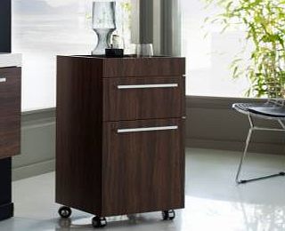 Ultra Walnut Bathroom Furniture Side Cabinet Storage