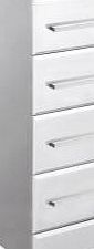 Ultra White 300 x 330 Bathroom Furniture Storage Chest