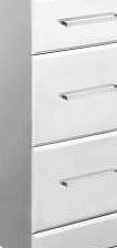 Ultra White 350 x 330 Bathroom Furniture Storage Chest