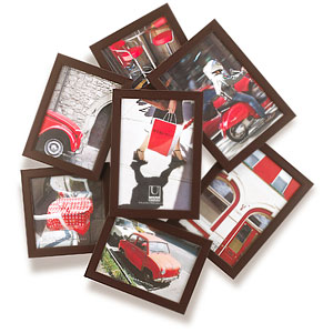 Espresso Mosh Multi Wall Photo Frame