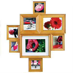 umbra Huddle Medium Multi Natural Photo Frame