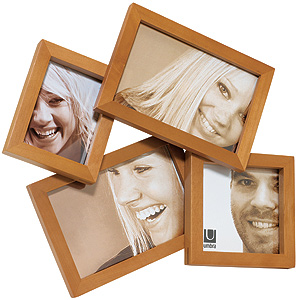 umbra Mosh Multi Desk Natural Photo Frame