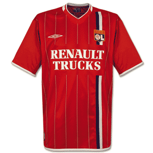 03-04 Olympique Lyonnais Home C/L shirt