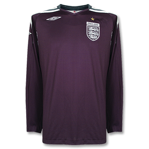 Umbro 07-09 England Home GK L/S Shirt