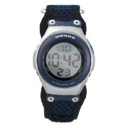 BLUE QUICK RELEASE DIGITAL WATCH