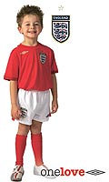 Boys England Away Football Shirt