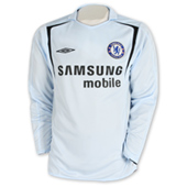 Chelsea Away Shirt 2005/06 - Long Sleeve Kids.