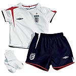 Childrens England Kits & Separates