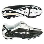 Umbro Owen 10 Football Boot KTK FG - Black/White/Gold.