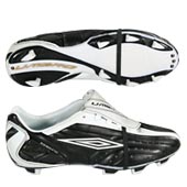 Umbro Owen 10 Football Boot KTK SG - Black/White/Gold.