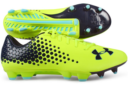 Under Armour Blur IV FG Football Boots High Viz