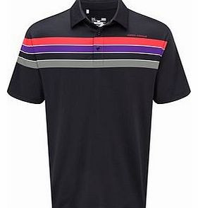 Mens Chest Stripe Polo Shirt 2014