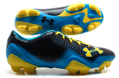 Under Armour UA Blur II FG Football Boots Black/Capri/Sun