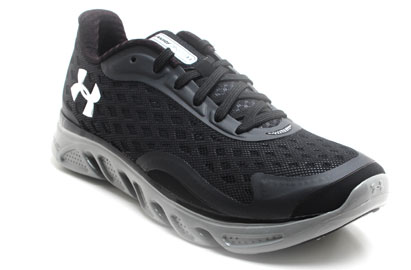 Under Armour UA Spine RPM Mens Running Shoes Black/Metallic