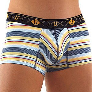 Geometric Stripe Boxer - Medium