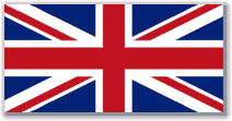 union Jack Plastic Hand Flags 16cm x 30cm Pk50