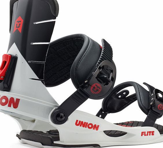 Union Mens Union Flite Snowboard Bindings - White /