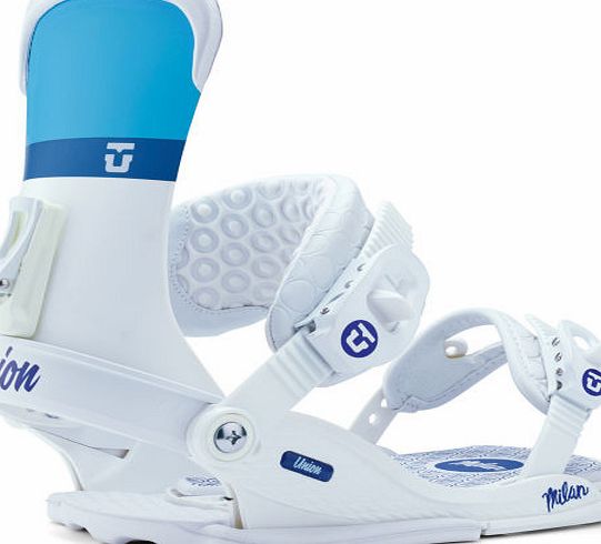 Union Womens Union Milan Snowboard Bindings - White