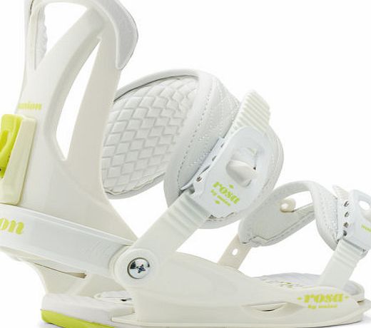 Union Womens Union Rosa Snowboard Bindings - White