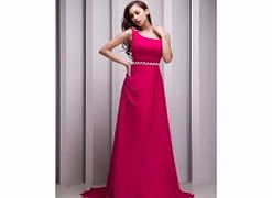 Unique Elegant One Shoulder Sloping shoulder