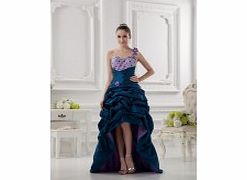 Unique Elegant One Shoulder Sweetheart Taffeta