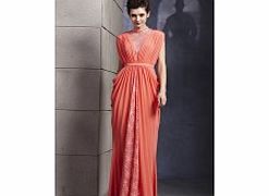 Unique Sleeveless Stretch satin Evening Dresses